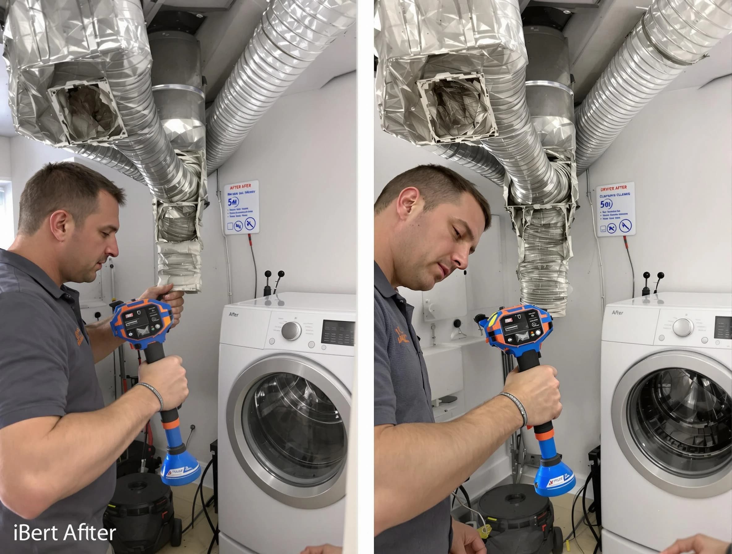 Professional clogged vent cleaning by Guthrie Dryer Vent Cleaning in Guthrie