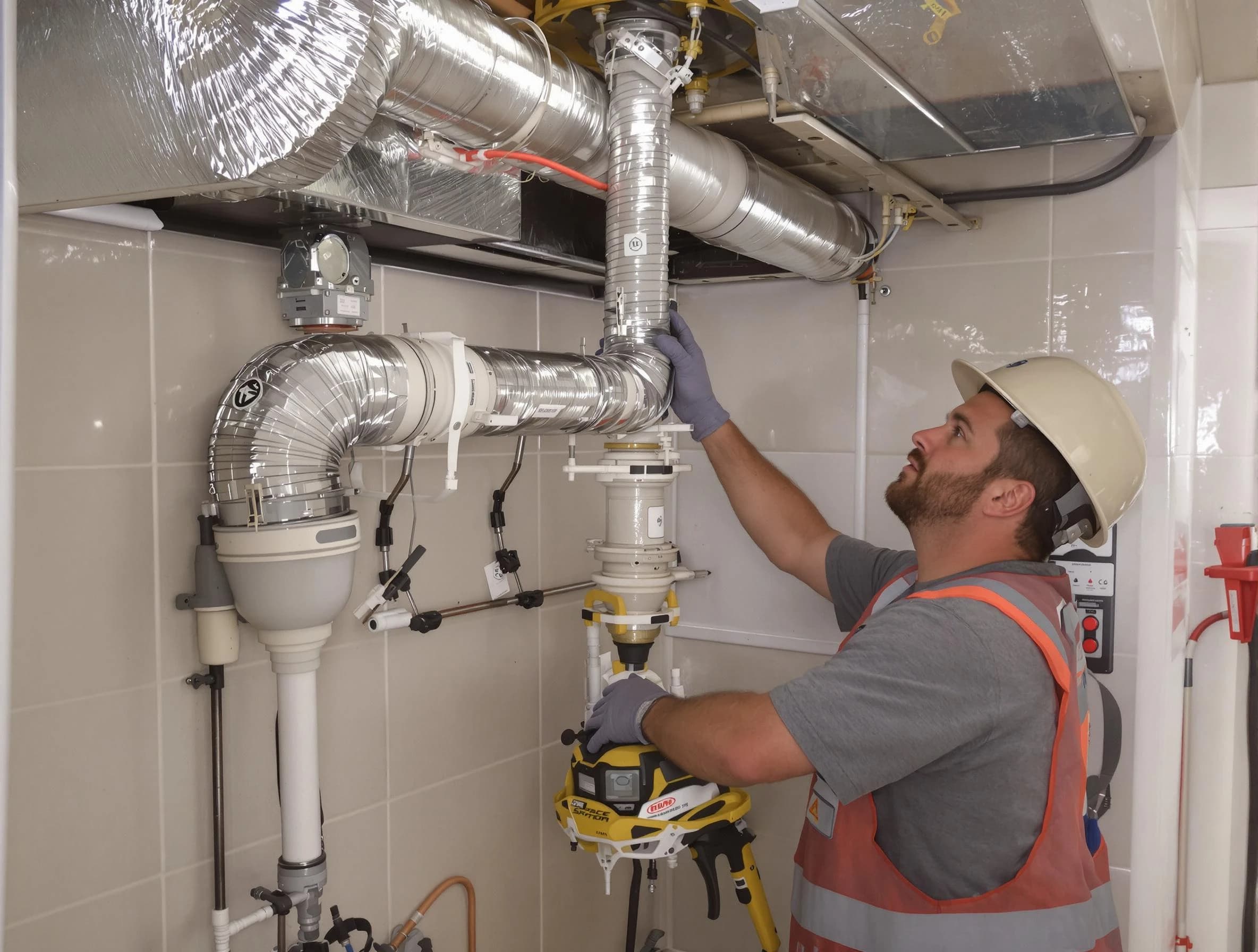 Guthrie Dryer Vent Cleaning expert performing professional dryer vent repair and installation in Guthrie