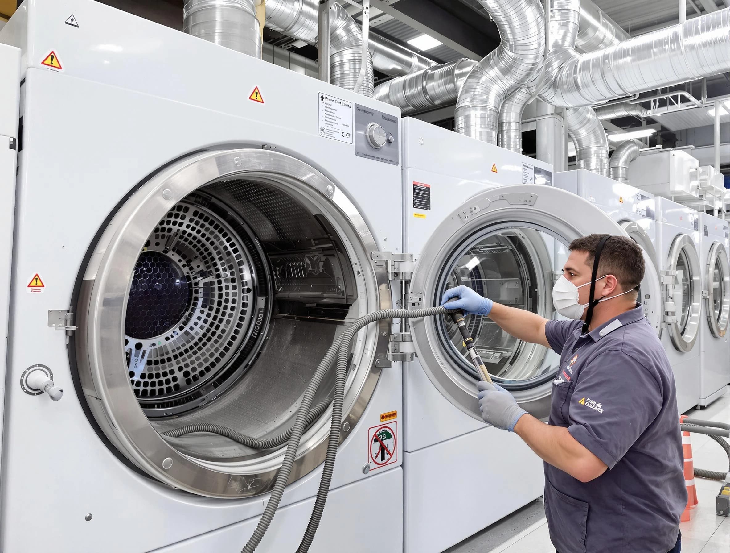 Industrial-grade dryer vent cleaning by Guthrie Dryer Vent Cleaning in Guthrie