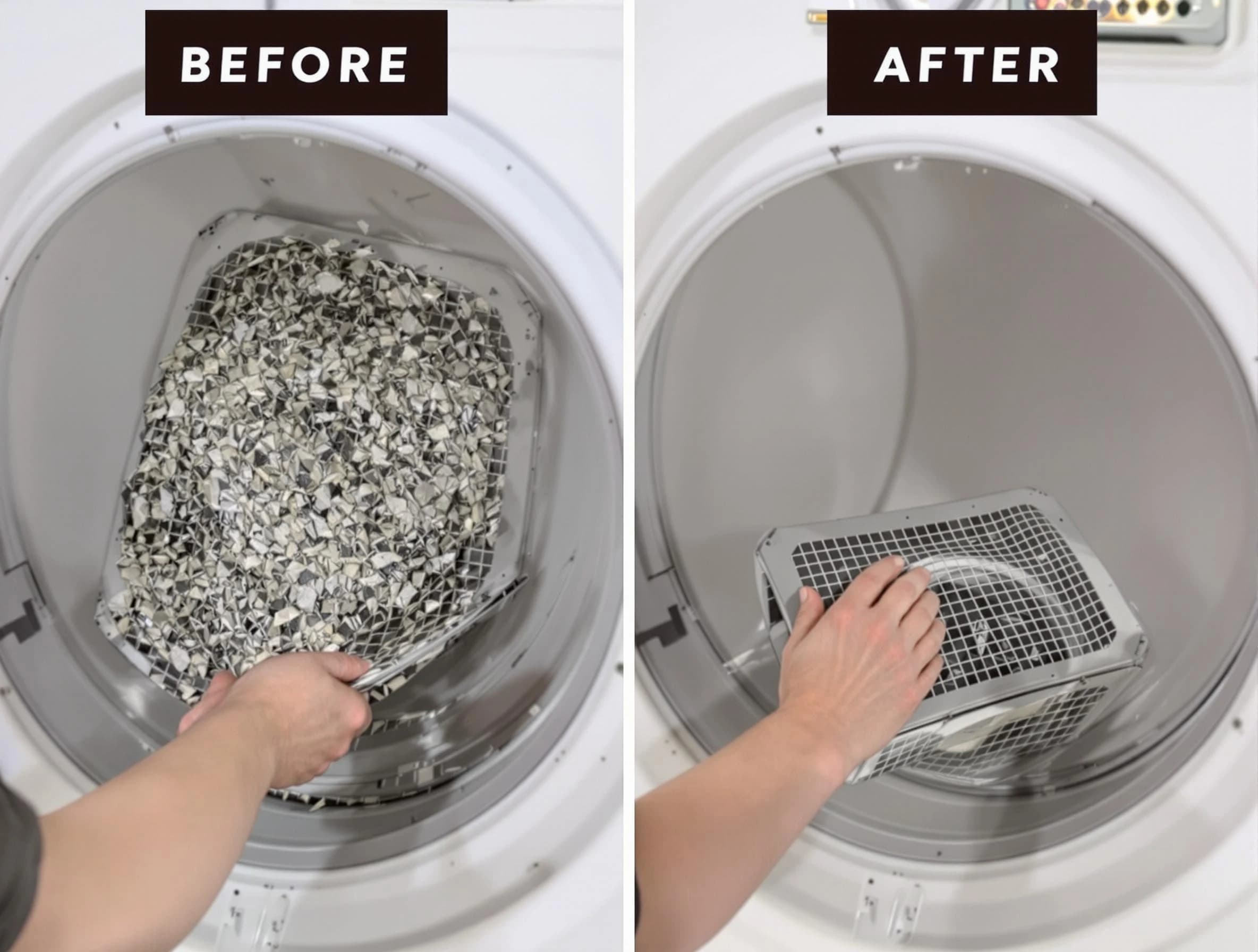 Professional lint trap cleaning by Guthrie Dryer Vent Cleaning in Guthrie