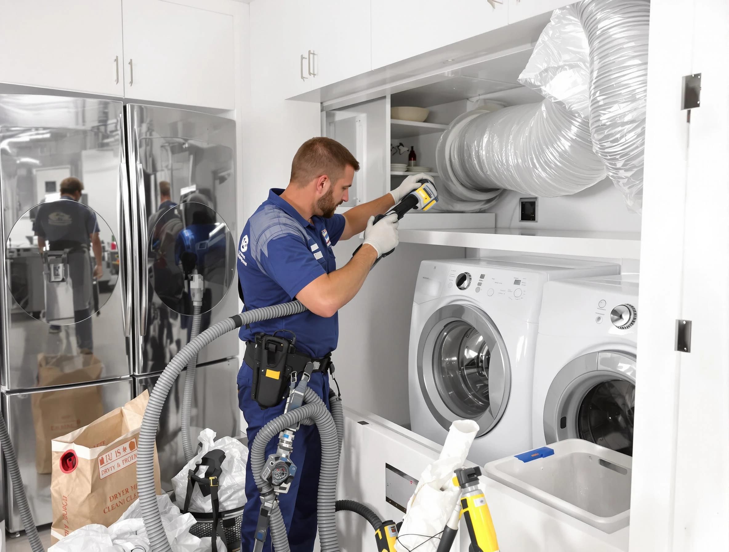 Professional duct cleaning by Guthrie Dryer Vent Cleaning in Guthrie