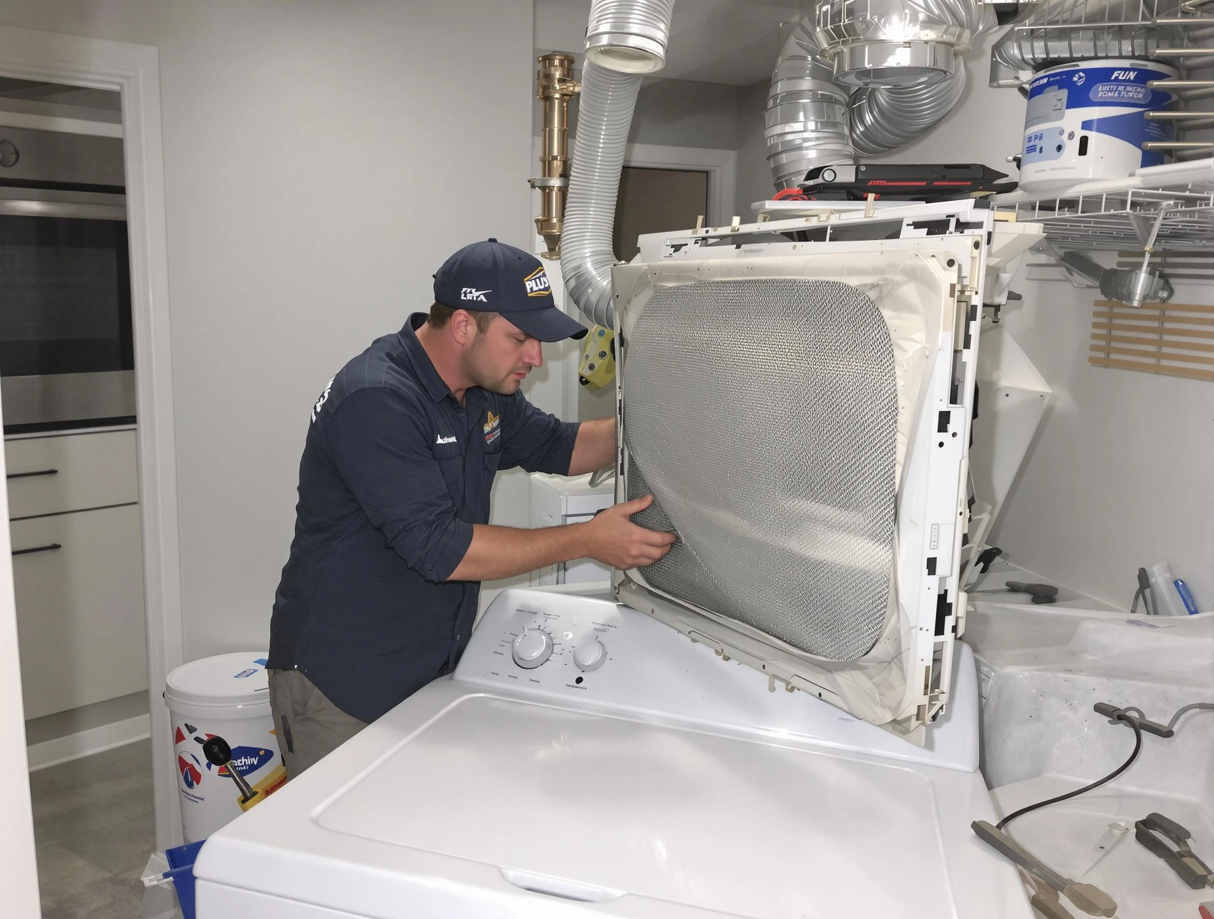 Expert vent cover replacement by Guthrie Dryer Vent Cleaning in Guthrie