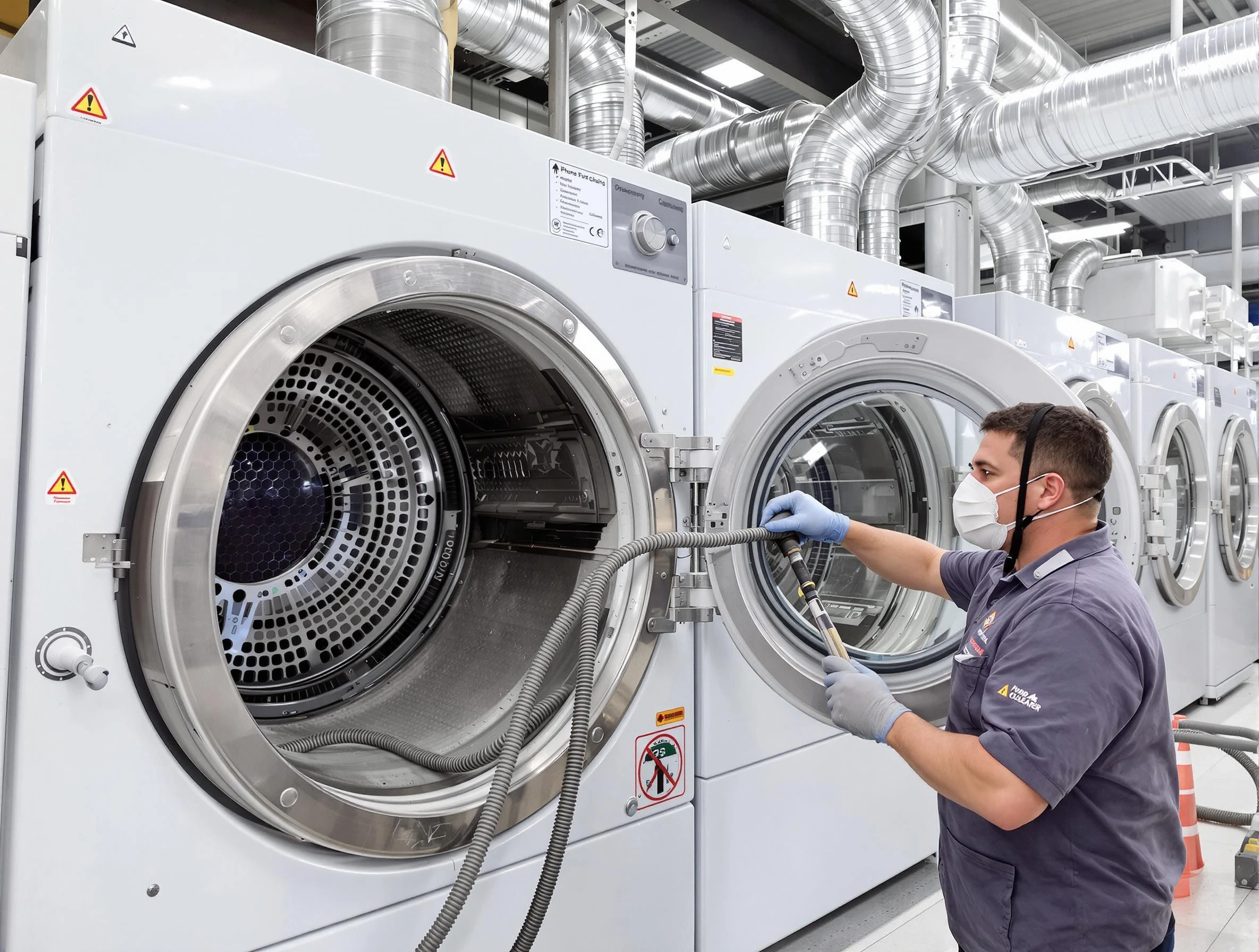 Industrial-grade dryer vent cleaning by Guthrie Dryer Vent Cleaning in Guthrie